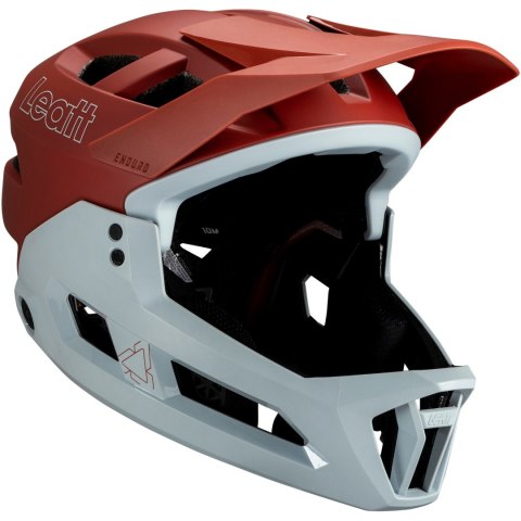 Kask rowerowy (z wypinaną szczęką) LEATT Helmet MTB Enduro 2.0 V25 (czerwony, M) Kask rowerowy (z wypinaną szczęką) LEATT Helmet MTB Enduro 2.0 V25 (czerwony, M)