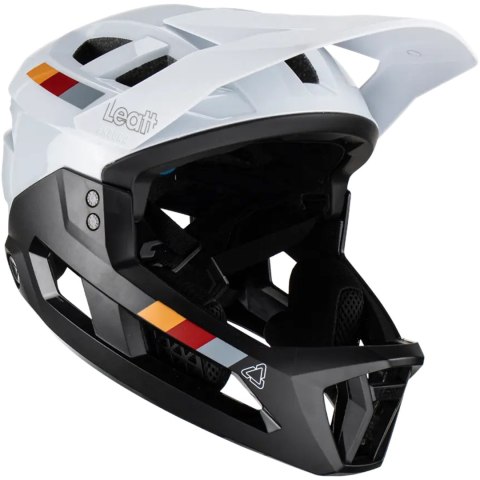 Kask rowerowy (z wypinaną szczęką) dziecięcy LEATT Helmet MTB Enduro 2.0 Junior V23 (turkusowy, XS) Kask rowerowy (z wypinaną szczęką) dziecięcy LEATT Helmet MTB Enduro 2.0 Junior V23 (turkusowy, XS)
