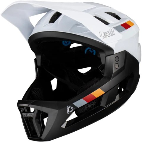 Kask rowerowy (z wypinaną szczęką) dziecięcy LEATT Helmet MTB Enduro 2.0 Junior V23 (turkusowy, XS) Kask rowerowy (z wypinaną szczęką) dziecięcy LEATT Helmet MTB Enduro 2.0 Junior V23 (turkusowy, XS)