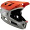 Kask rowerowy (z wypinaną szczęką/3w1) LEATT Helmet MTB Enduro 3.0 V24 (pomarańczowy-szary, M)