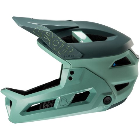 Kask rowerowy (z wypinaną szczęką/3w1) LEATT Helmet MTB Enduro 3.0 V25 (zielony, L) Kask rowerowy (z wypinaną szczęką/3w1) LEATT Helmet MTB Enduro 3.0 V25 (zielony, L)