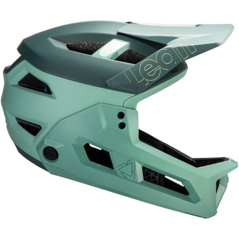 Kask rowerowy (z wypinaną szczęką/3w1) LEATT Helmet MTB Enduro 3.0 V25 (zielony, L) Kask rowerowy (z wypinaną szczęką/3w1) LEATT Helmet MTB Enduro 3.0 V25 (zielony, L)
