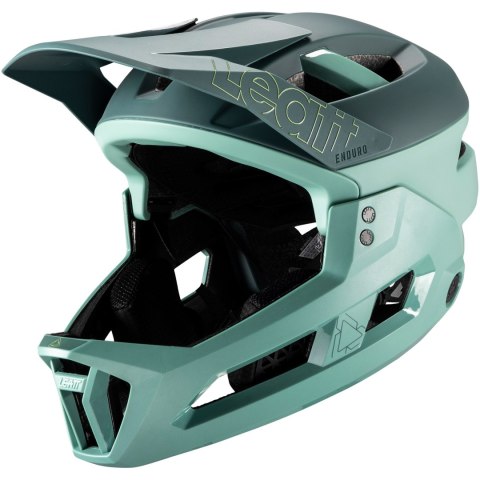Kask rowerowy (z wypinaną szczęką/3w1) LEATT Helmet MTB Enduro 3.0 V25 (zielony, M) Kask rowerowy (z wypinaną szczęką/3w1) LEATT Helmet MTB Enduro 3.0 V25 (zielony, M)