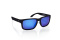 Okulary sportowe NEON Street BLACK, szkła niebieskie