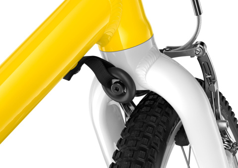 Lekki rower dziecięcy WOOM GO 3 Automagic żółty (vibrant yellow), rozmiar 16" Lekki rower dziecięcy WOOM GO 3 Automagic żółty (vibrant yellow), rozmiar 16"
