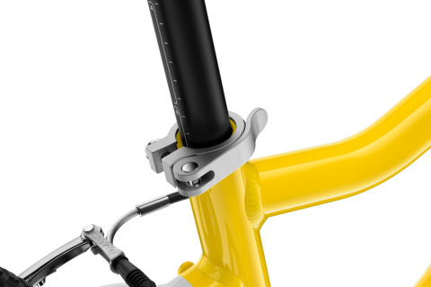 Lekki rower dziecięcy WOOM GO 3 Automagic żółty (vibrant yellow), rozmiar 16" Lekki rower dziecięcy WOOM GO 3 Automagic żółty (vibrant yellow), rozmiar 16"