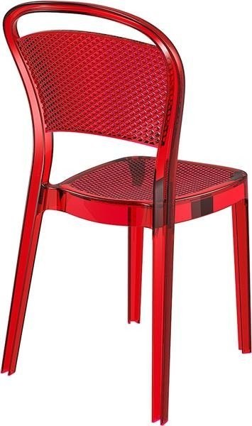 Siesta krzesło BEE CZERWONE TRANSPARENTNE Siesta krzesło BEE CZERWONE TRANSPARENTNE
