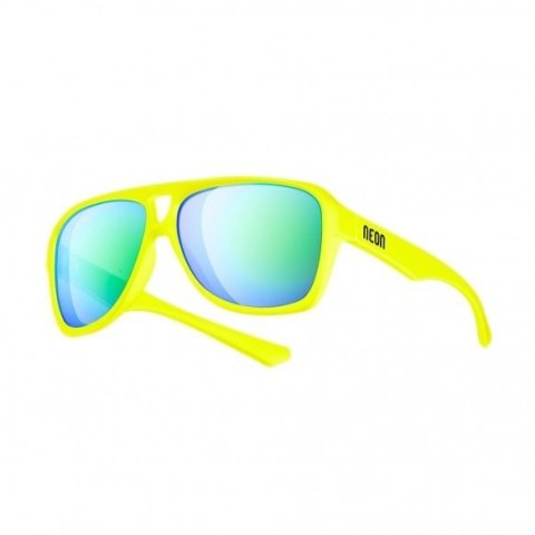 Okulary sportowe NEON Board żółte (yellow fluo), szkła niebieskie Okulary sportowe NEON Board żółte (yellow fluo), szkła niebieskie