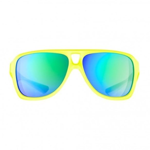 Okulary sportowe NEON Board żółte (yellow fluo), szkła niebieskie Okulary sportowe NEON Board żółte (yellow fluo), szkła niebieskie