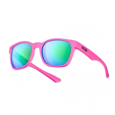 Okulary sportowe NEON Thor różowe (pink fluo), szkła niebieskie Okulary sportowe NEON Thor różowe (pink fluo), szkła niebieskie