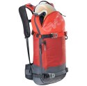 PLECAK EVOC FR DAY CHILLI RED CARBON GREY 16L M/L