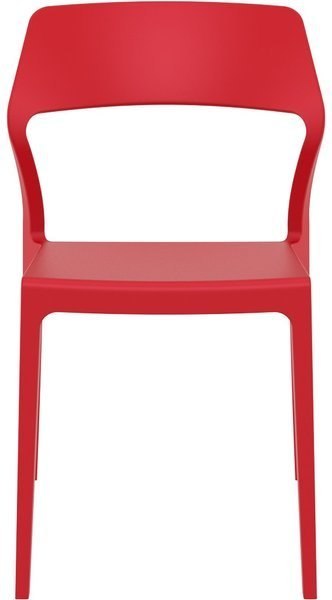 KRZESŁO SIESTA SNOW RED CZERWONY KRZESŁO SIESTA SNOW RED CZERWONY