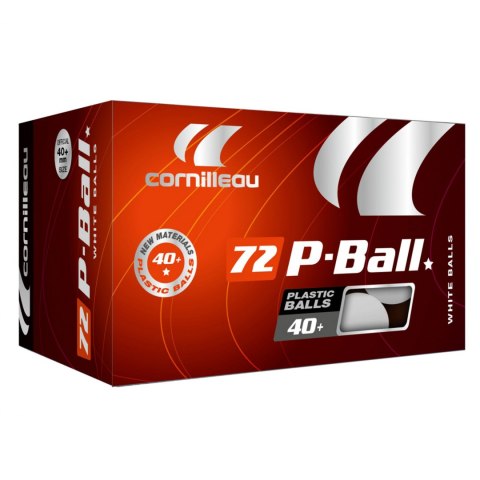 CORNILLEAU PIŁECZKI P-BALL BIAŁE 72 SZT. CORNILLEAU PIŁECZKI P-BALL BIAŁE 72 SZT.
