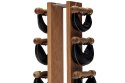 Hantle NOHrD SwingBell 2-8 Kg ze stojakiem Tower Oak Dąb Skóra