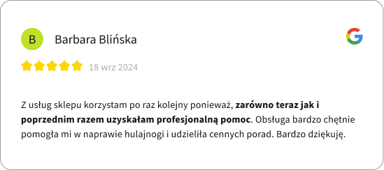 opinia gsport.pl z Google